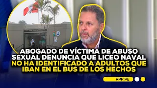 🚨 Caso Liceo Naval: abogado de víctima denuncia que aún no identifican a adultos que iban en el bus
