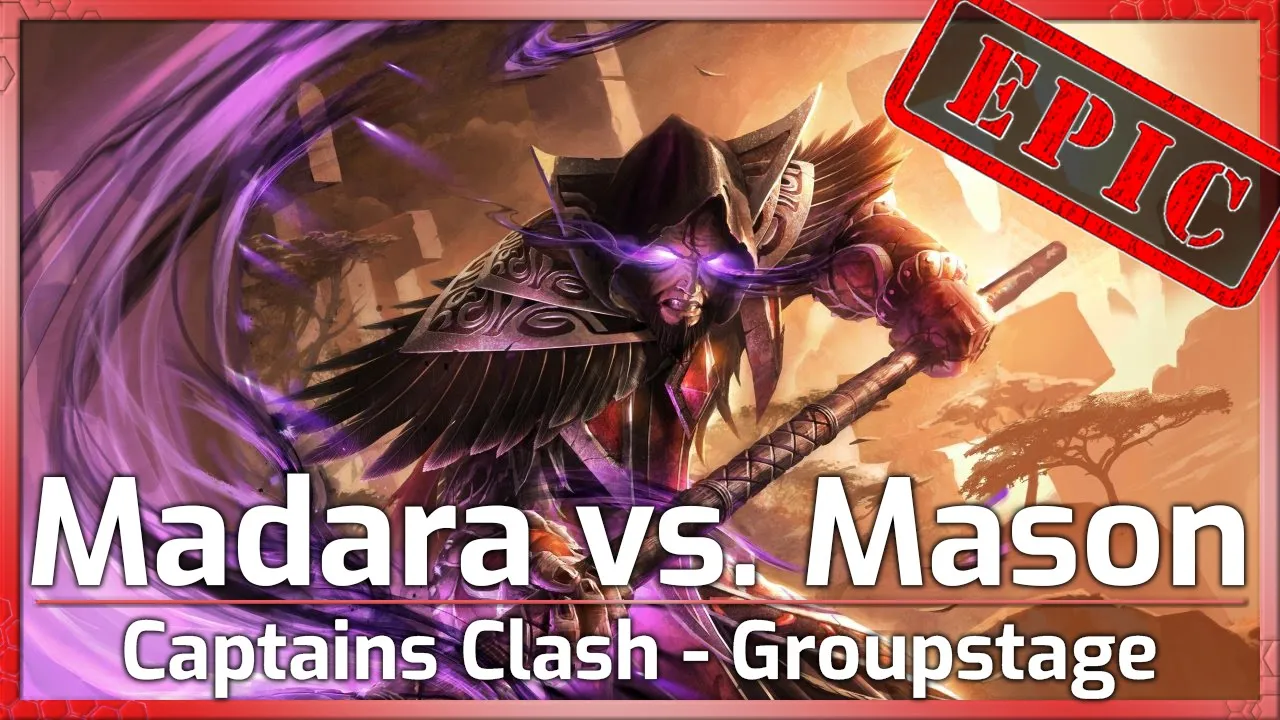 Madara vs. Mason - Captains Clash - Heroes of the Storm