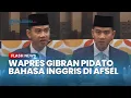 GIBRAN Tampil Pede Berpidato Bahasa Inggris di Indonesia-Afrika CEO Forum, Ini Pesannya!