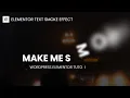 How to Create Smoke Text Animation in Elementor FREE Elementor Tips and Tricks pixelsicker