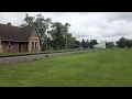 Canadian national southbound 514 light power 5428+5261+GTW 6225 in Gaines michigan July 11 2021
