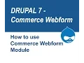 Drupal Commerce Webform
