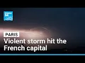 Download Lagu Violent storms rip through Paris • FRANCE 24 English