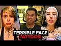 Women Destroying their Face with Tattoos