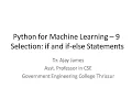 Python for Machine Learning - 9