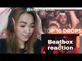 Top 10 Drops Grand Beatbox Battle Solo 2019 reaction