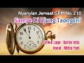 Download Lagu Nyanyian Jemaat GPM No. 210 - SAMPE DI UJUNG TAONG INI - Mitha Yuni
