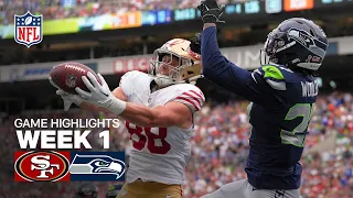 San Francisco 49ers vs Seattle Seahawks Game Highlights 2025 NFL Season Week 1