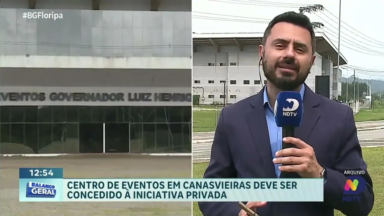 Iniciativa privada assume o Centro de Eventos em Canasvieiras