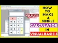 How to make a simple calculator in visual basic 6 0 Calculator in visual basic - complete tutorial