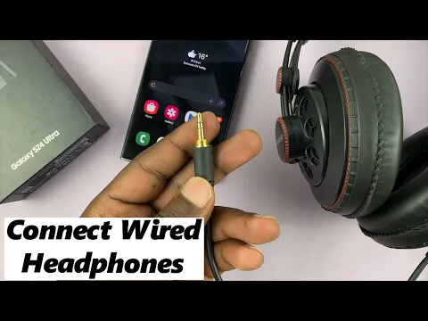 Download MP3 Samsung Galaxy S24 / S24 Ultra: How To Connect 3.5mm Wired Headphones