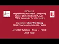 EECS1022 W21 - Java Tutorials