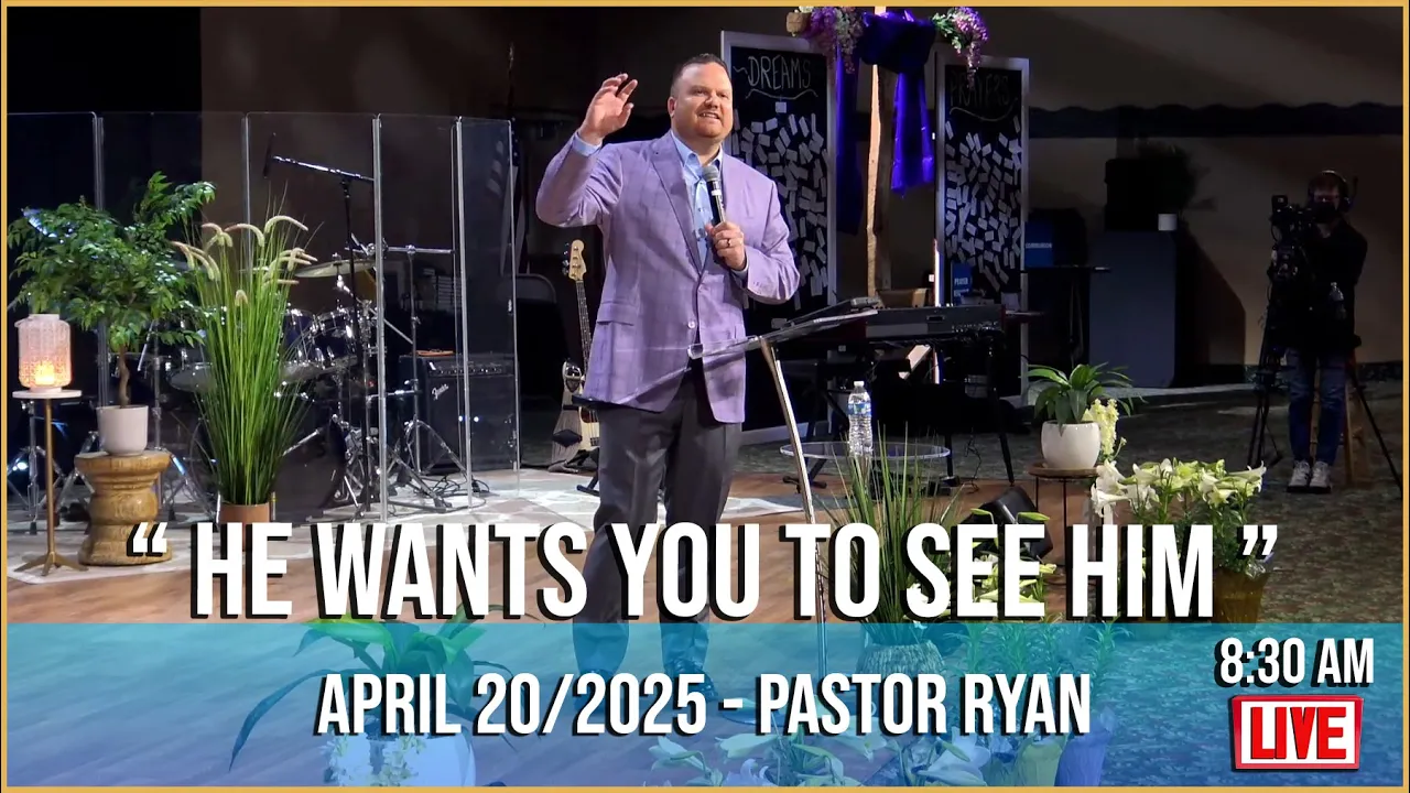 THE CITY CHURCH | Pastor Ryan " EASTER SUNDAY SERVICE " ( April 20/2025 - 8:30 AM )