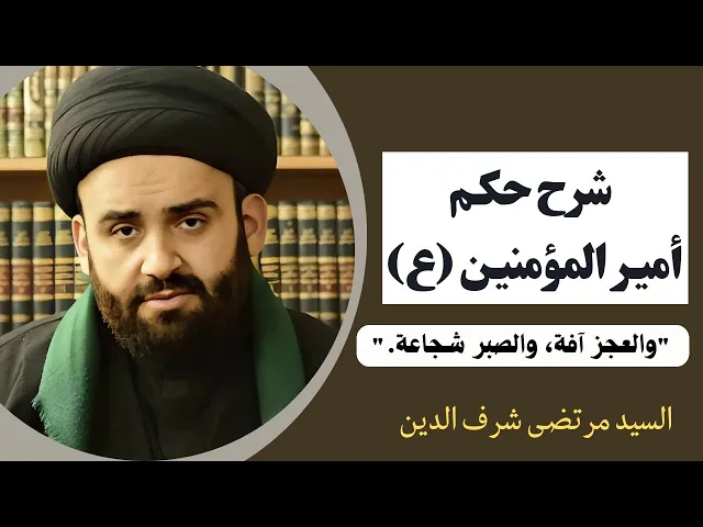 ⁣شرح حكم أمير المؤمنين عليه السلام (17) | السيد مرتضى شرف الدين