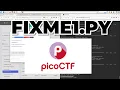fixme1 py picoCTF Walk-through