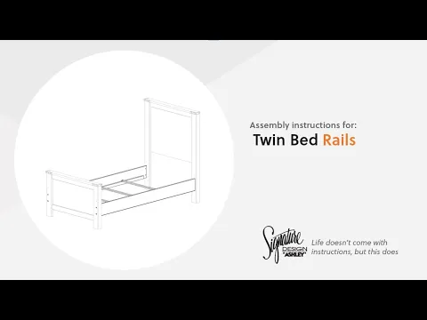 Trinell - Twin Panel Rails - Brown
