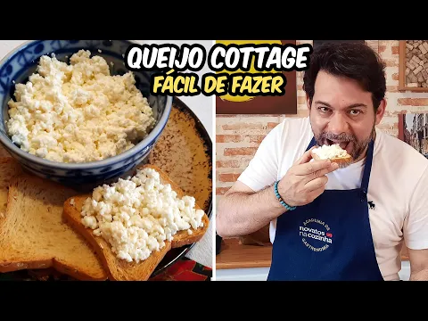 Download MP3 Como fazer QUEIJO COTTAGE | Receita de COTTAGE Caseiro | LOWCARB | Novatos na Cozinha