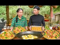 Download Lagu How to Make Stir-fried Noodles with Fried Eggs, Beef \u0026 Vegetable, Enjoy with my Husband \u0026 the Kids