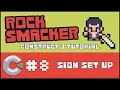 Construct 3 Tutorial - Rock Smacker