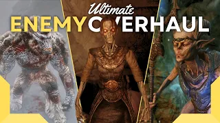 The ULTIMATE Skyrim Enemy Overhaul - Best Enemy Mods
