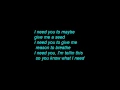 Lagu 50 CENT ft NE-YO - Baby by me Lyrics on screen