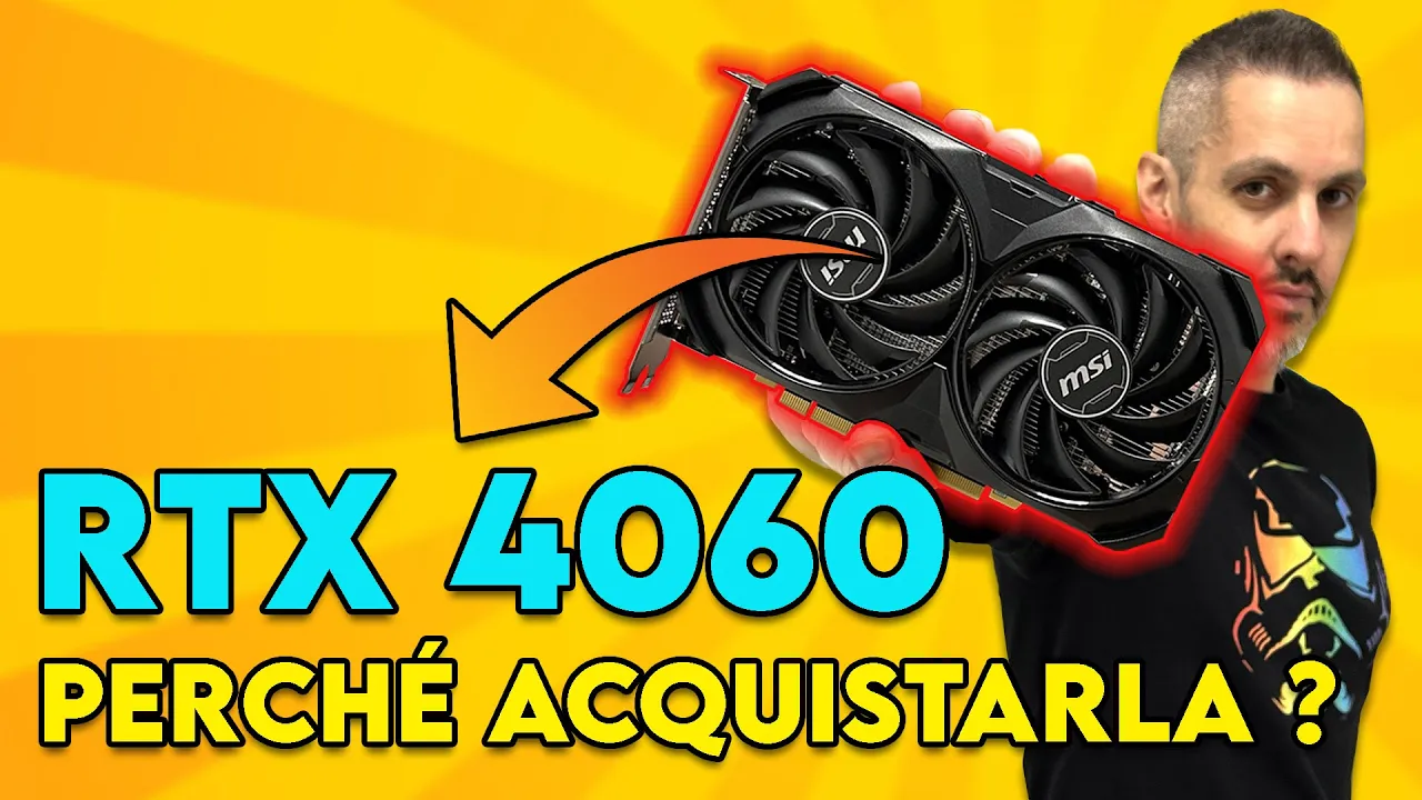 Anteprima di TEST GEFORCE RTX 4060, chi dovrebbe acquistarla?