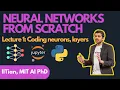 Lecture 1 - Neural Network from Scratch Coding Neurons and Layers