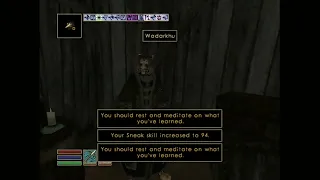Morrowind Sneak Master Trainer
