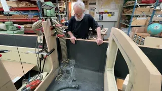 A self tailing winch for warping, warping me up a beach or waring afloat after  I run aground.