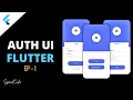 Flutter Auth UI - Speedcode