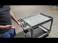 Harbor Freight Industrial Utility Cart Assembly Review