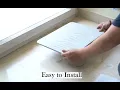 Stone bath mat setup guide