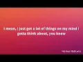 Toni Braxton - Just Be A Man About It (Lyrics)