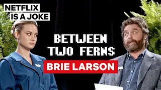 Brie Larson Between Two Ferns with Zach Galifianakis Netflix Is A Joke