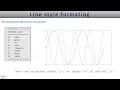 Matplotlib line style formatting - Lesson 2