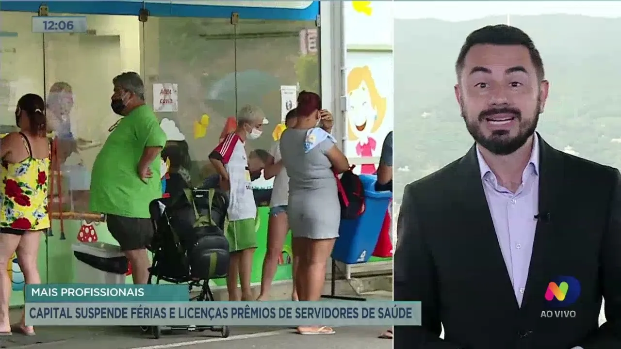 Florianópolis suspende férias e licenças prêmios de servidores de saúde