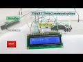 USART Text Communication using PIC Microcontroller and Mikro C