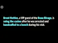 Surveillance Footage Shows Beau Rivage s VIP Guest Tackled By Security Lawsuit Filed