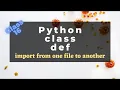 Python Tutorial Python class def import Urdu Hindi Lunar Computer College