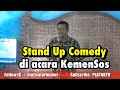 Download Lagu PECAH!  Setyawan Tiada Tara Stand Up di acara Kementrian Sosial
