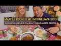 Download Lagu EKI - MY WIFE COOKED ME INDONESIAN FOOD (NASI UDUK+SEMUR DAGING/TAHU+SAMBAL TERASI)