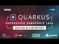 QUARKUS - SUPERSONIC SUBATOMIC JAVA