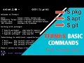 Termux basic commands termux command