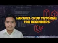 Simple Demonstration of Laravel CRUD for Beginners from Scratch Laravel CRUD Tutorial Bruce Mina