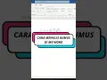Lagu Cara Memasukkan Rumus Matematika di Word