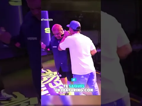 Valles-T deja sorprendido a G Sony con su respuesta #viralshort #freestyle