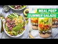 5 QUICK EASY SUMMER SALADS Healthy Meal Prep Salads that Last The Entire Week