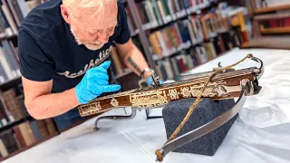 Adam Savage Tours Medieval Crossbows At Metmuseum 