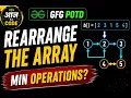 Rearrange the Array GFG POTD Permutation Cycles Explained