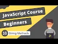 String Methods JavaScript Tutorial -